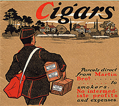 雪茄,制造业,20世纪,艺术家,未知