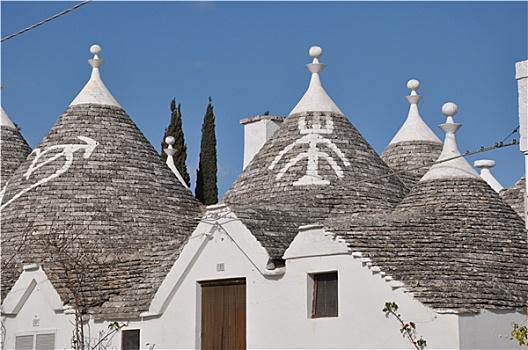 锥形石灰板屋顶,阿贝罗贝洛,阿普利亚