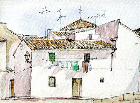 房子,隆达,安达卢西亚,省,西班牙