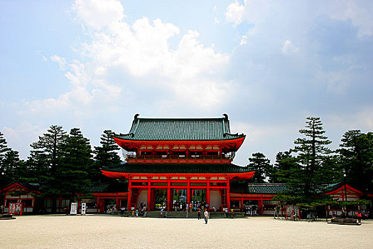 京都府,平安神宫大门