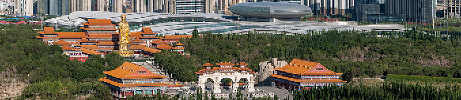 乌鲁木齐红光山全景