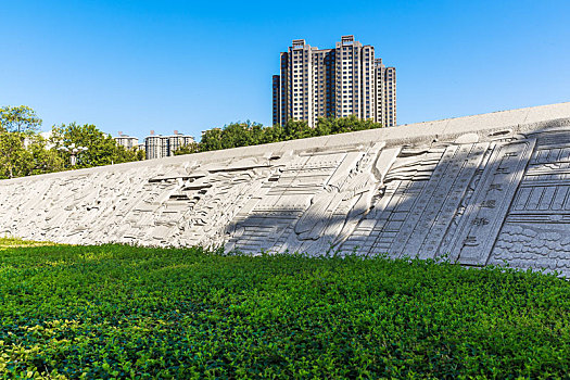 中国河南省洛阳市周王城广场天子驾六博物馆