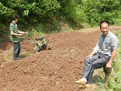 重庆市云阳县外郎乡的农村