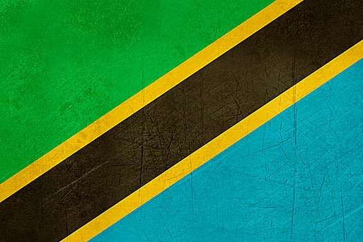 低劣,坦桑尼亚,旗帜