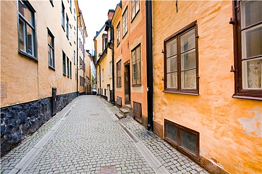 街道,老城,斯德哥尔摩