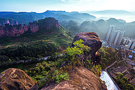 金鸡岭风景