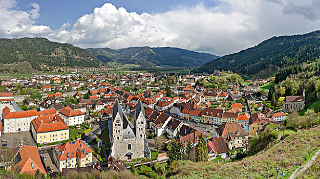 风景,圣彼得教堂,乡村,教区教堂,卡林西亚,奥地利,欧洲