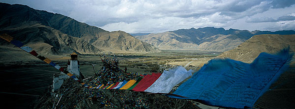 西藏山南雍布拉康宫殿