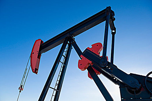 石油,天然气,抽油机,艾伯塔省,加拿大