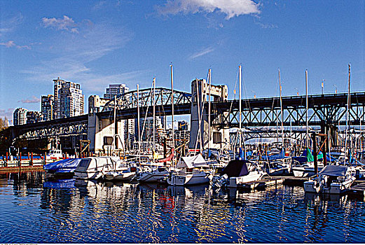 码头,福尔斯湾,温哥华,不列颠哥伦比亚省,加拿大