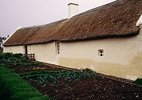 诞生地,苏格兰,罗勃特-波恩斯,18世纪,单层建筑,屋舍