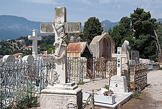 墓穴,墓地,法国,欧洲