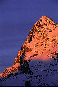 山,艾格尔峰,少女峰,瑞士