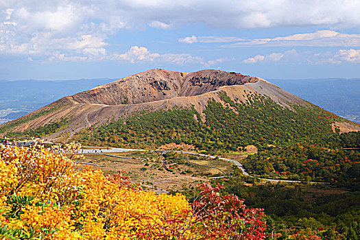 山,色调,秋天