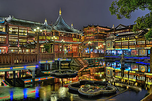 豫園,茶園,上海