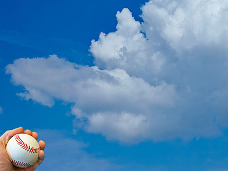 棒球,天空