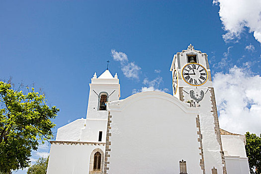 塔维拉,教堂,圣马利亚,钟楼