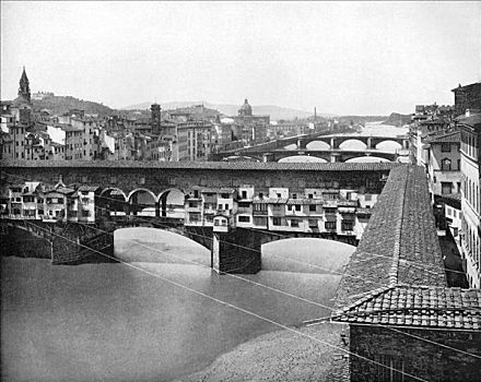 维奇奥桥,佛罗伦萨,意大利,1893年,艺术家