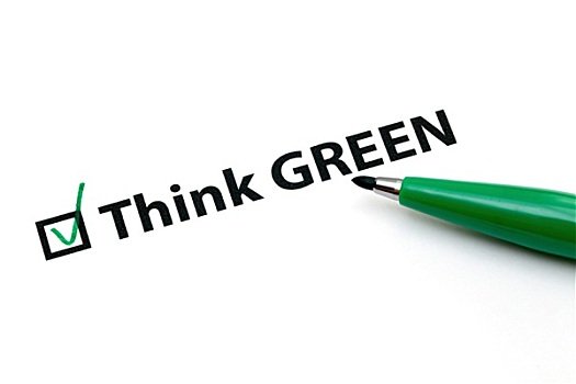 检查表,选择,思考,绿色