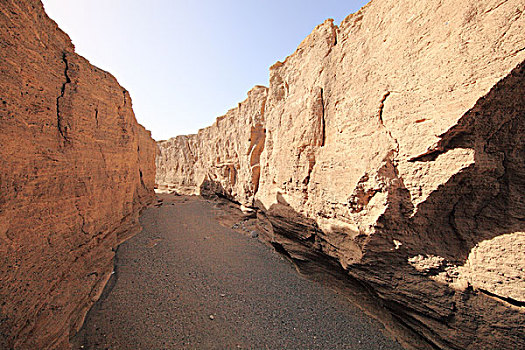 中国新疆罗布泊大裂谷