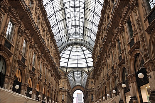 商业街廊,米兰,意大利