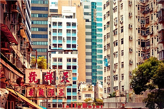 街头生活,湾仔,香港