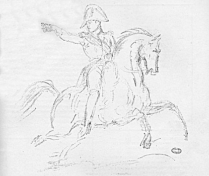 拿破仑简笔画将军图片