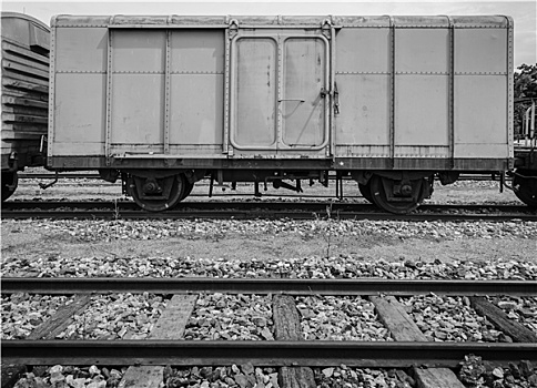 货物,列车,木质,轨道