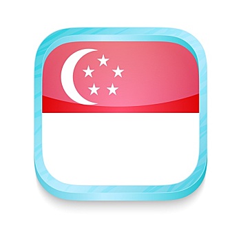 机智,电话,扣,新加坡,旗帜