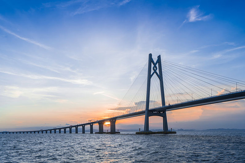 珠海大桥图片全景图片