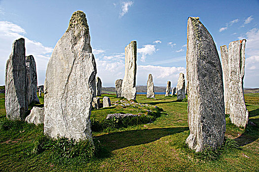 卡拉尼西,石头,刘易斯岛,外赫布里底群岛,苏格兰,2009年