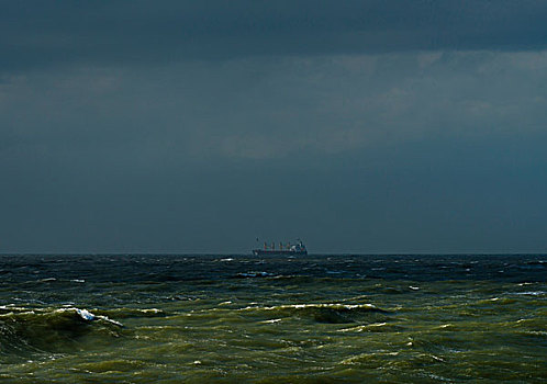 风暴,鹿特丹,港口