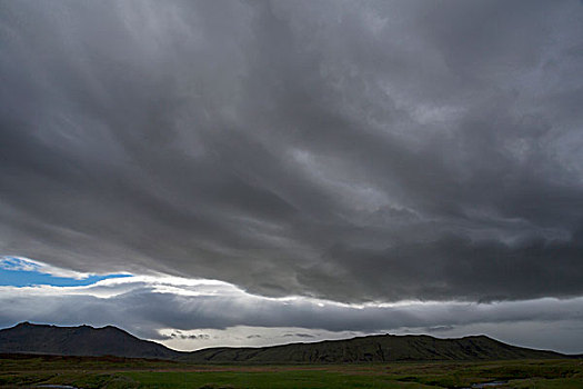 冰岛,风暴,景色