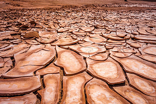 缝隙,地面,荒芜,佩特罗,阿塔卡马沙漠,智利