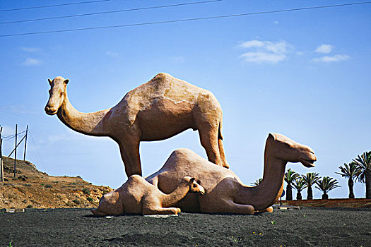 骆驼,雕塑