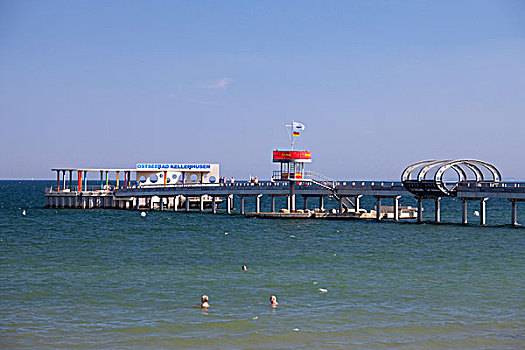 码头,波罗的海,胜地,波罗的海岸,石荷州,德国,欧洲