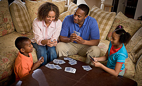 家庭,纸牌,游戏