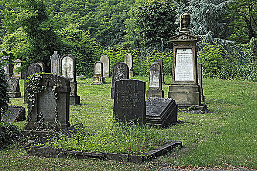 犹太,墓地,北莱茵-威斯特伐利亚,德国,欧洲