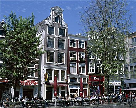 露天咖啡,阿姆斯特丹,荷兰