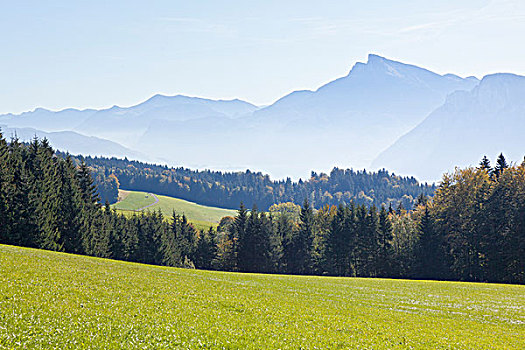 景色,萨尔茨卡莫古特,奥地利