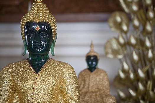 室内,佛教寺庙,曼谷,泰国