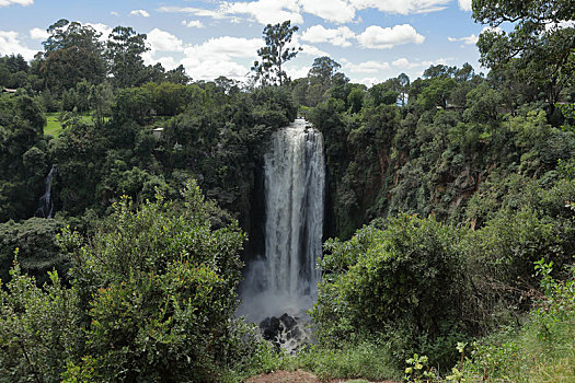 瀑布,肯尼亚