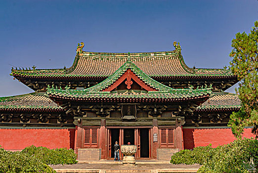隆兴寺藏经楼河北省石家庄市正定县古城河北省石家庄市正定县古城河北