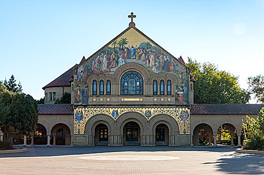 美国斯坦福大学纪念教堂