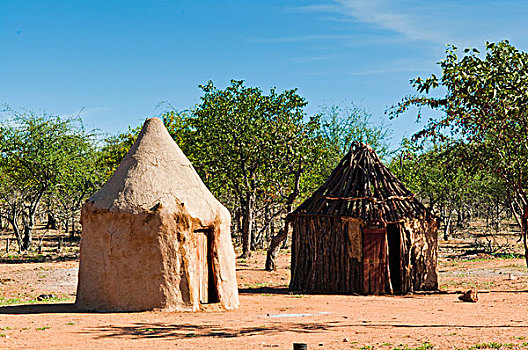 辛巴族,乡村,考科韦尔德,纳米比亚