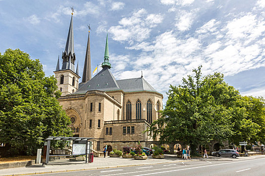 卢森堡,城市,大教堂