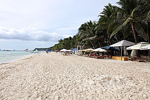菲律宾长滩岛,沙滩