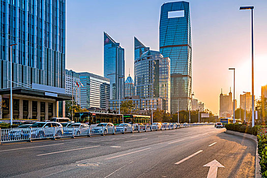 城市,花园,建筑,风景