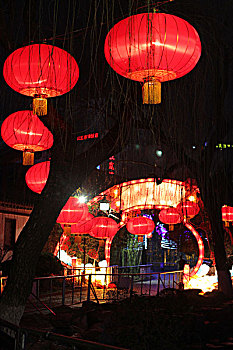 济南趵突泉春节花灯
