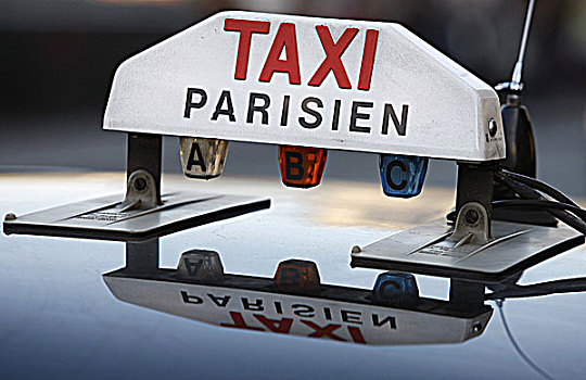 法国,巴黎,出租车